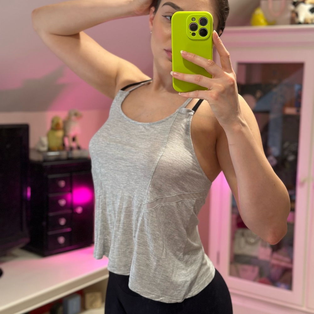 Alo grey yoga tank